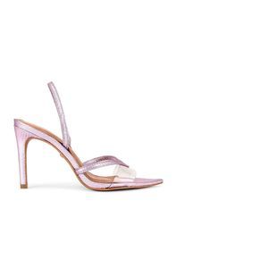 Size 6.5 RAYE Sheer Heel in Pink REVOLVE MSRP $178